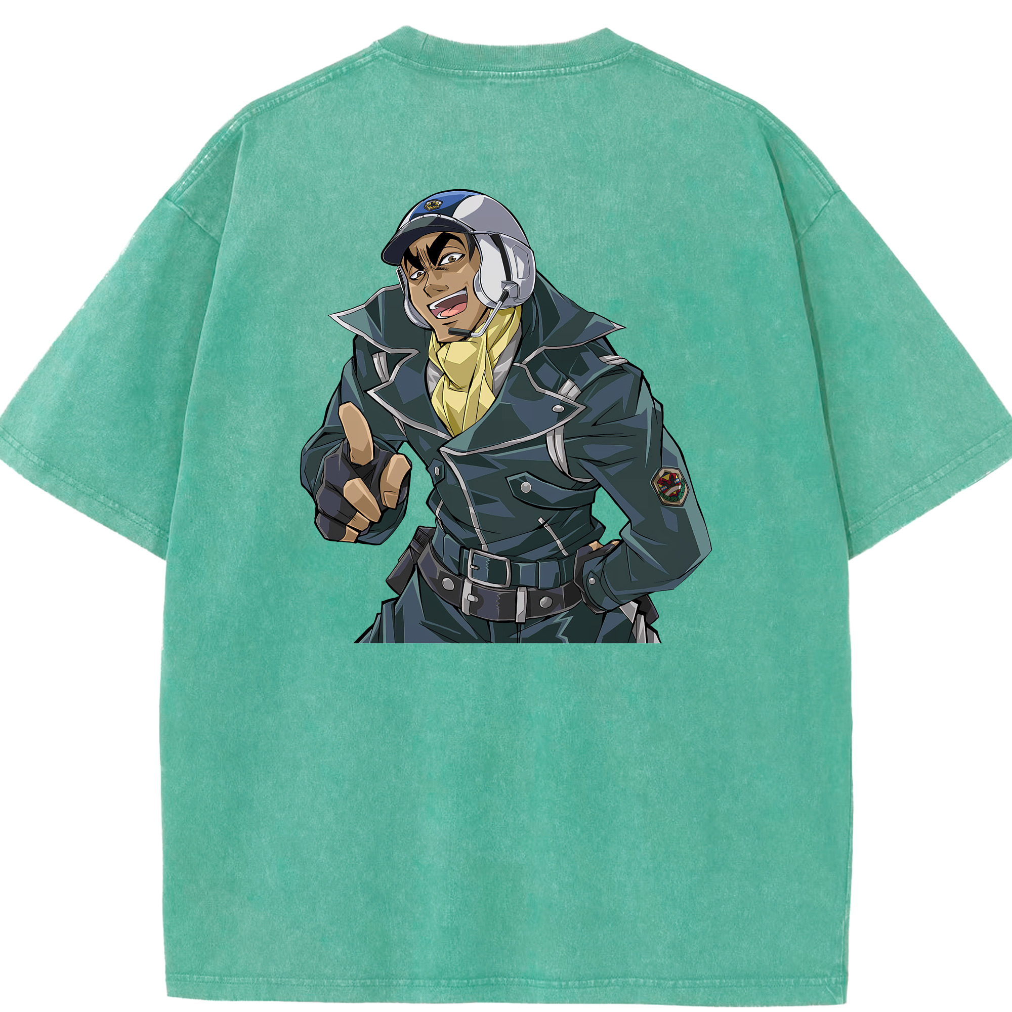 （画像用） 遊☆戯☆王 Yu-Gi-Oh! 綿100% ヴィンテージ風 半袖Tシャツ（背面プリント）